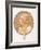 Byzantine Head of a Blond Maiden; Tete Byzantine D'Une Femme Blonde, C.1897 (Lithograph in Colours)-Alphonse Mucha-Framed Giclee Print