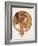 Byzantine Head of a Brunette; Tete Byzantine D'Une Brunette, C.1897 (Lithograph in Colours)-Alphonse Mucha-Framed Giclee Print