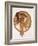 Byzantine Head of a Brunette; Tete Byzantine D'Une Brunette, C.1897 (Lithograph in Colours)-Alphonse Mucha-Framed Giclee Print