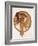 Byzantine Head of a Brunette; Tete Byzantine D'Une Brunette, C.1897 (Lithograph in Colours)-Alphonse Mucha-Framed Giclee Print