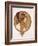 Byzantine Head of a Brunette; Tete Byzantine D'Une Brunette, C.1897 (Lithograph in Colours)-Alphonse Mucha-Framed Giclee Print