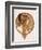 Byzantine Head of a Brunette; Tete Byzantine D'Une Brunette, C.1897 (Lithograph in Colours)-Alphonse Mucha-Framed Giclee Print