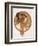 Byzantine Head of a Brunette; Tete Byzantine D'Une Brunette, C.1897 (Lithograph in Colours)-Alphonse Mucha-Framed Giclee Print