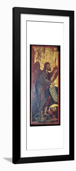 Byzantine ikon of Saint John the Baptis, 1st century BC-Unknown-Framed Giclee Print