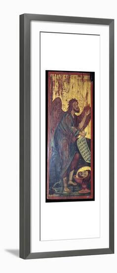 Byzantine ikon of Saint John the Baptis, 1st century BC-Unknown-Framed Giclee Print