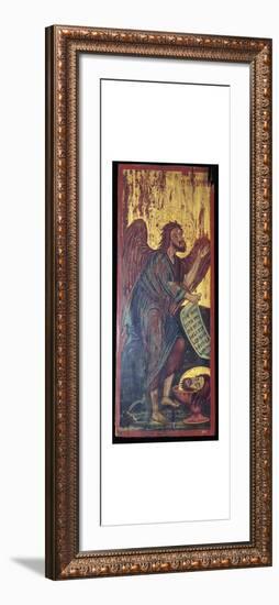 Byzantine ikon of Saint John the Baptis, 1st century BC-Unknown-Framed Giclee Print