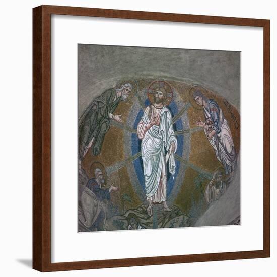 Byzantine mosaic of the Transfiguration, 11th century-Unknown-Framed Giclee Print