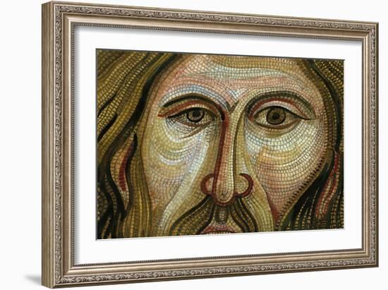 Byzantine Mosaic, Palermo-John Newcomb-Framed Giclee Print