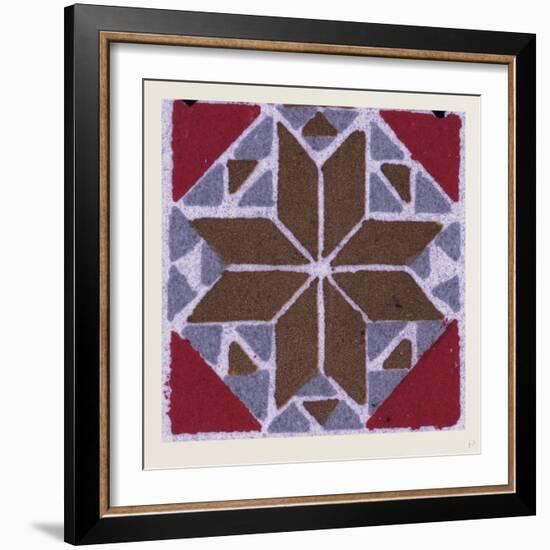 Byzantine Ornament-null-Framed Giclee Print