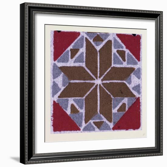 Byzantine Ornament-null-Framed Giclee Print