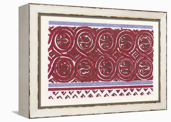 Byzantine Ornament-null-Framed Premier Image Canvas