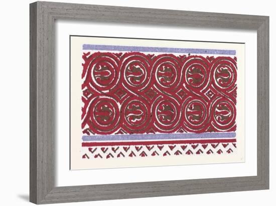 Byzantine Ornament-null-Framed Giclee Print