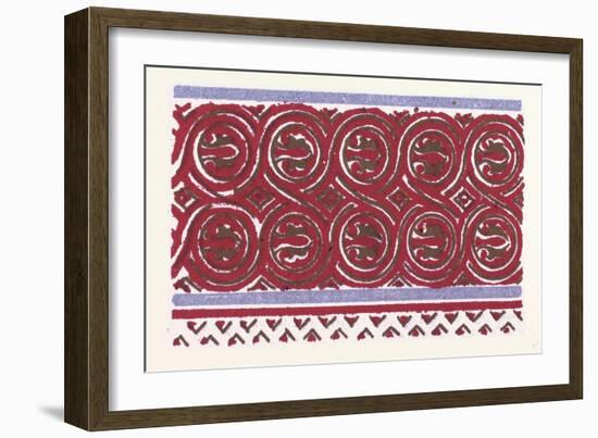 Byzantine Ornament-null-Framed Giclee Print