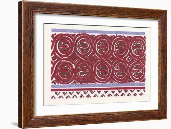 Byzantine Ornament-null-Framed Giclee Print