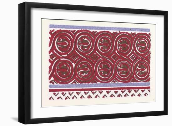 Byzantine Ornament-null-Framed Giclee Print