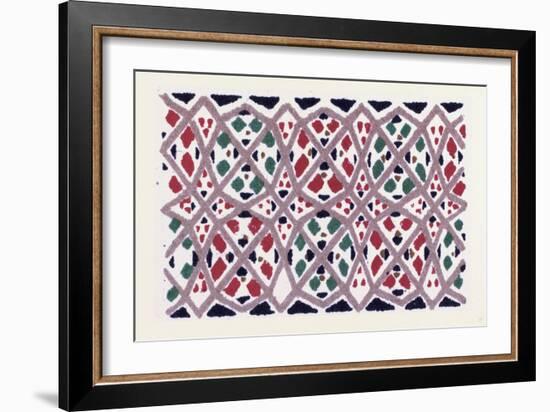 Byzantine Ornament-null-Framed Giclee Print