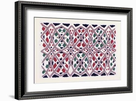 Byzantine Ornament-null-Framed Giclee Print