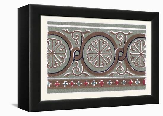 Byzantine Ornament-null-Framed Premier Image Canvas