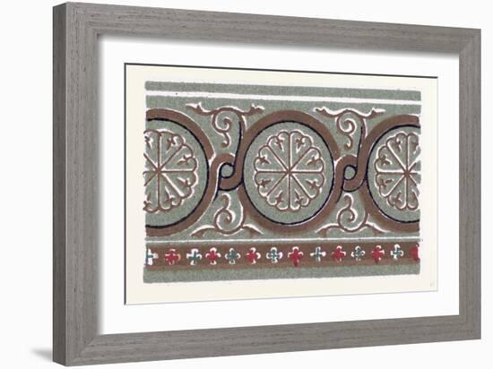 Byzantine Ornament-null-Framed Giclee Print