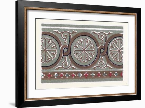 Byzantine Ornament-null-Framed Giclee Print