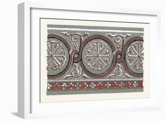 Byzantine Ornament-null-Framed Giclee Print