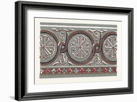 Byzantine Ornament-null-Framed Giclee Print