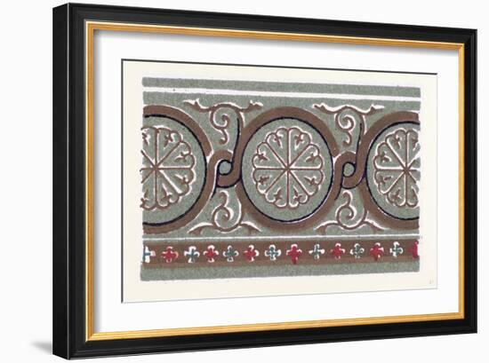 Byzantine Ornament-null-Framed Giclee Print