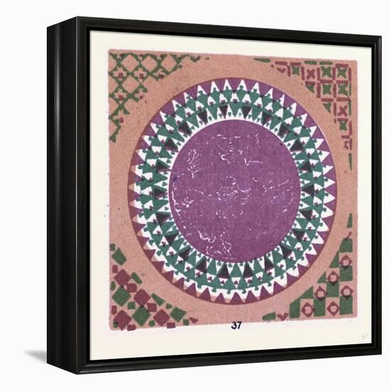 Byzantine Ornament-null-Framed Premier Image Canvas