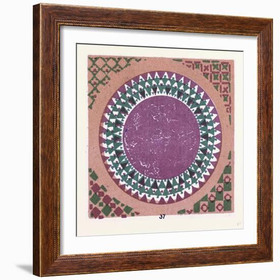 Byzantine Ornament-null-Framed Giclee Print