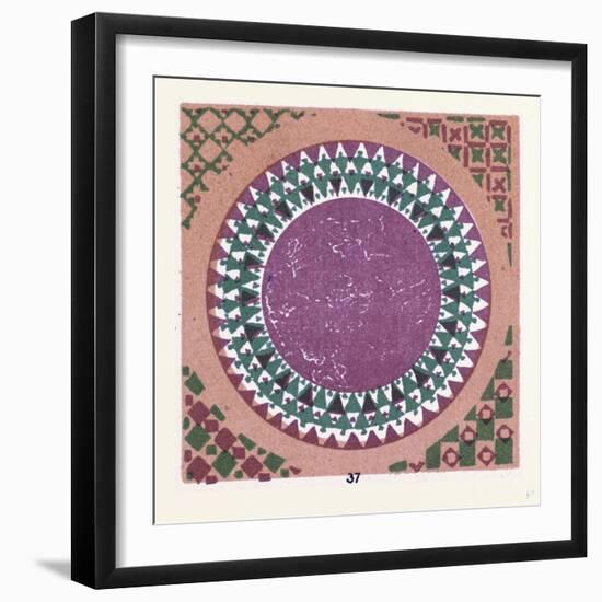 Byzantine Ornament-null-Framed Giclee Print