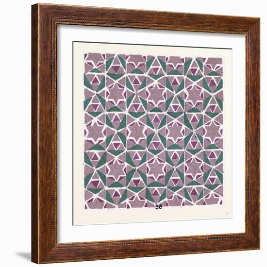 Byzantine Ornament-null-Framed Giclee Print