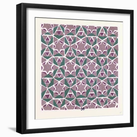 Byzantine Ornament-null-Framed Giclee Print