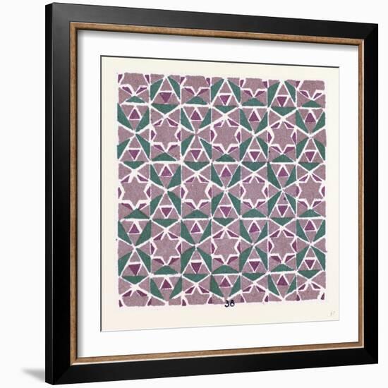 Byzantine Ornament-null-Framed Giclee Print