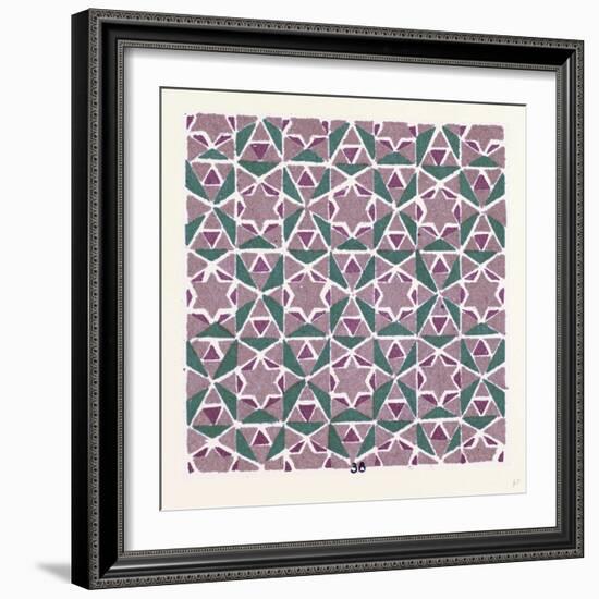 Byzantine Ornament-null-Framed Giclee Print