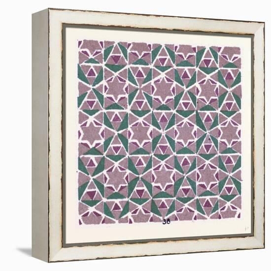 Byzantine Ornament-null-Framed Premier Image Canvas