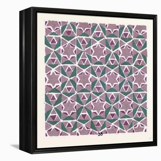 Byzantine Ornament-null-Framed Premier Image Canvas