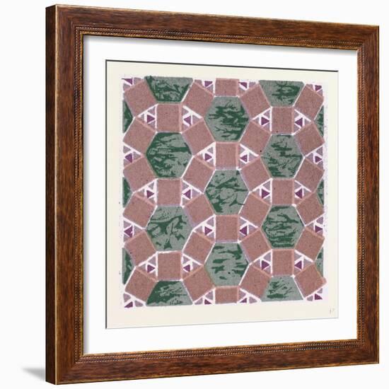 Byzantine Ornament-null-Framed Giclee Print