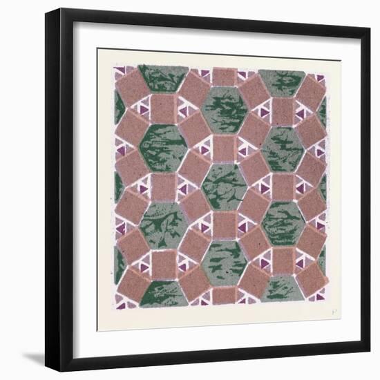 Byzantine Ornament-null-Framed Giclee Print