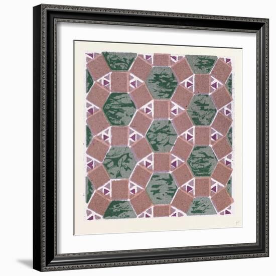 Byzantine Ornament-null-Framed Giclee Print