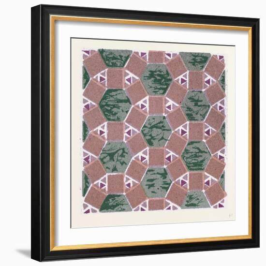 Byzantine Ornament-null-Framed Giclee Print