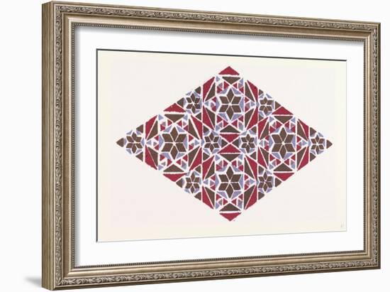 Byzantine Ornament-null-Framed Giclee Print