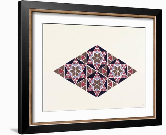 Byzantine Ornament-null-Framed Giclee Print