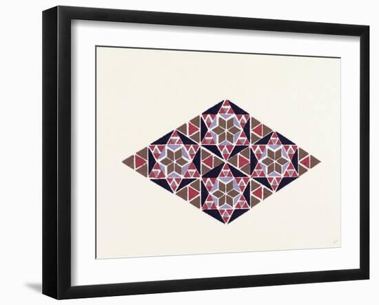 Byzantine Ornament-null-Framed Giclee Print