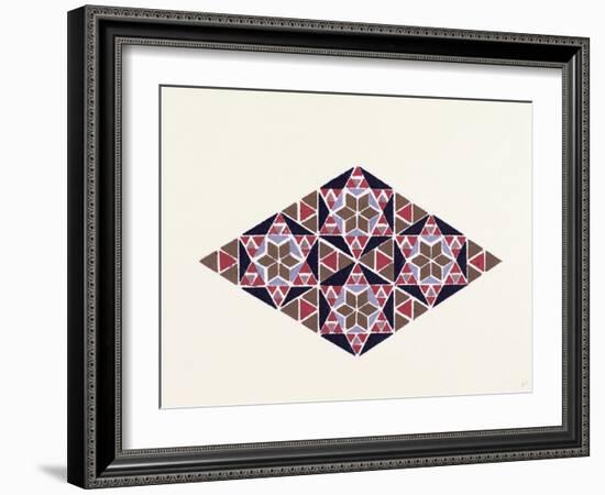 Byzantine Ornament-null-Framed Giclee Print