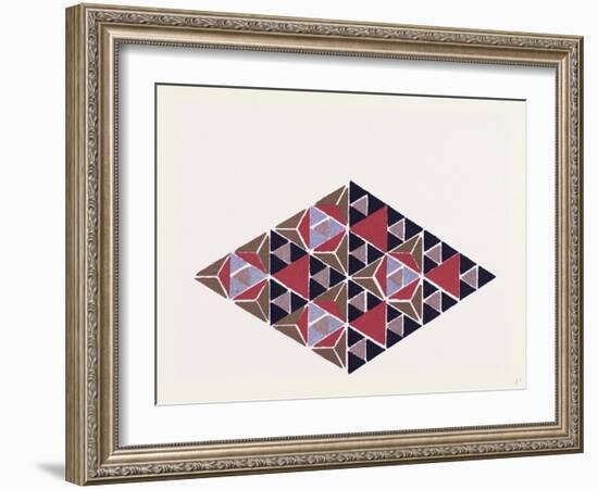 Byzantine Ornament-null-Framed Giclee Print