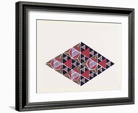 Byzantine Ornament-null-Framed Giclee Print