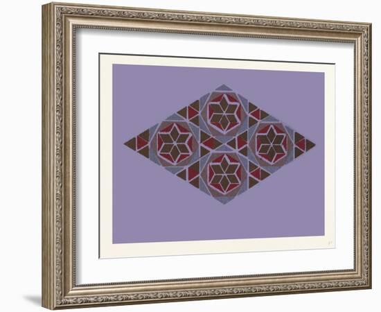 Byzantine Ornament-null-Framed Giclee Print