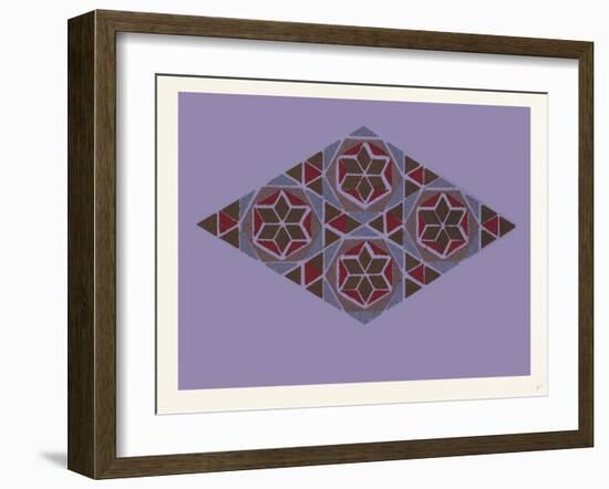 Byzantine Ornament-null-Framed Giclee Print