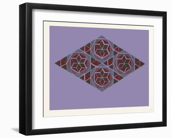 Byzantine Ornament-null-Framed Giclee Print