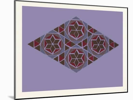 Byzantine Ornament-null-Mounted Giclee Print